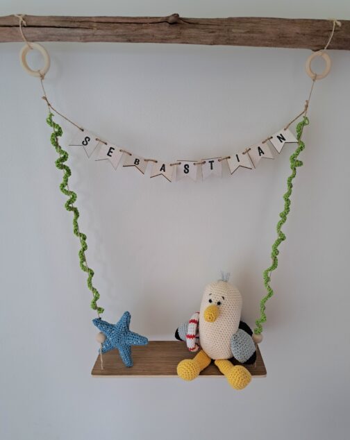 Decoratie Zeemeeuw met Zeester